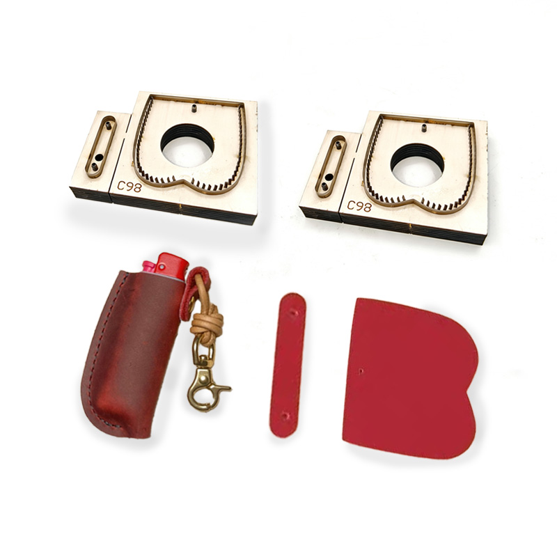 C98 Handcrafted LeatherGoods D - Cigar Cutter Set ulasan dan harga