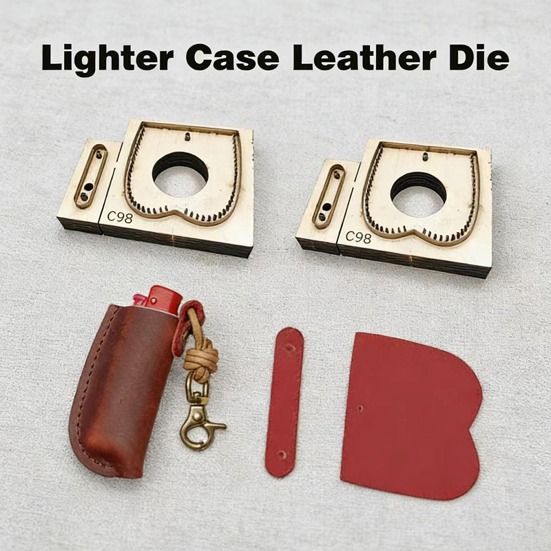 C98 Handcrafted LeatherGoods D - Cigar Cutter Set ulasan dan harga