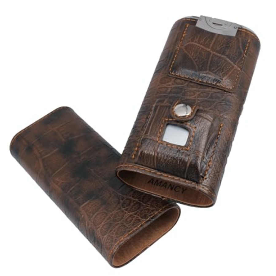 Luxury 3 Holder Classy Black B - Cigar Cutter Set ulasan dan harga