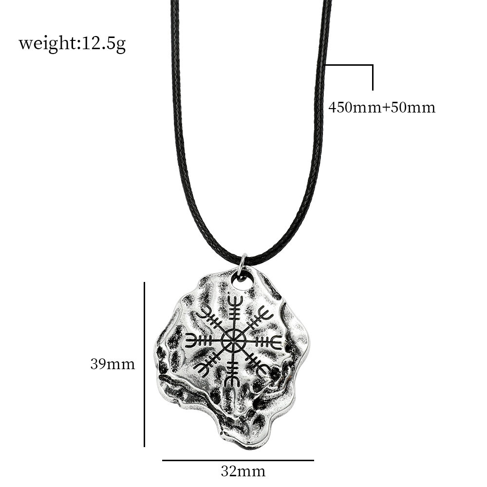 Retro Nordic Viking Totem Neck - Men'S Viking Accessories ulasan dan harga