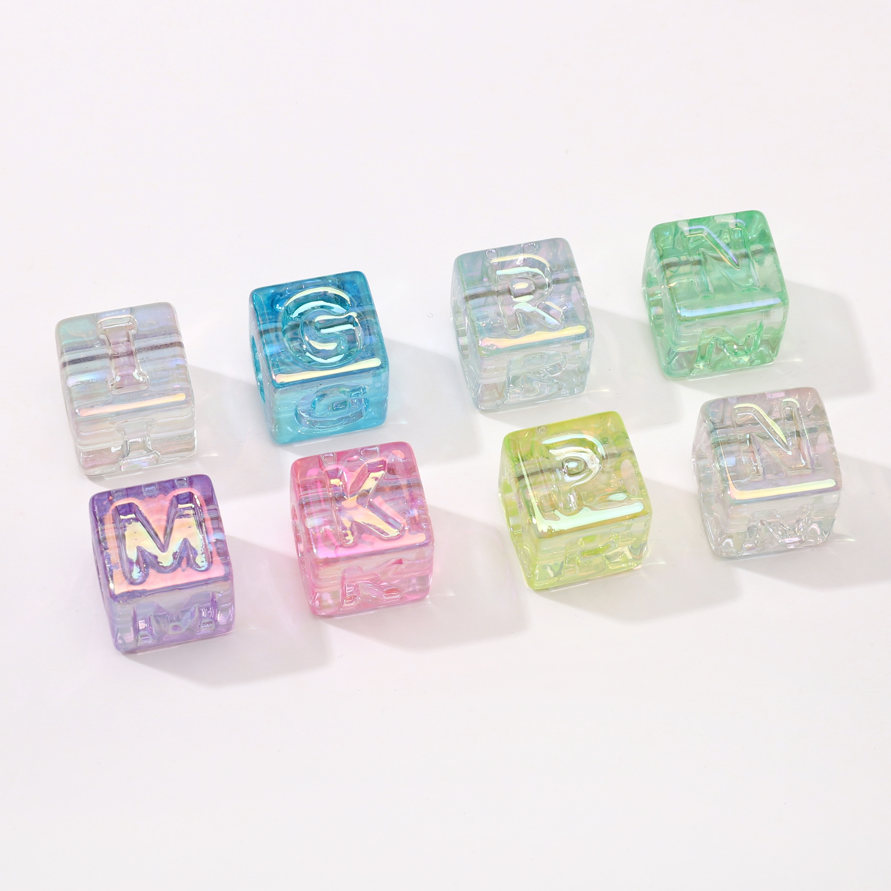 10Pcs beading Colorful Clear L - Bracelet Beaded Men ulasan dan harga