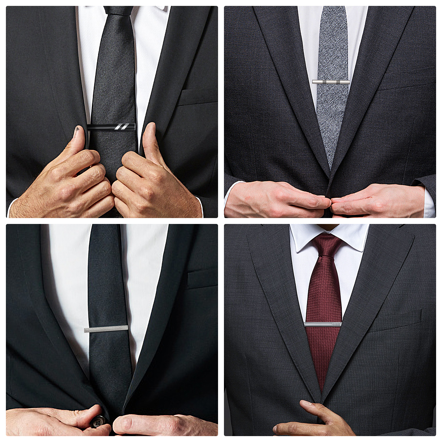 Tie Clip For Men Business Part - Cufflink Box Set ulasan dan harga