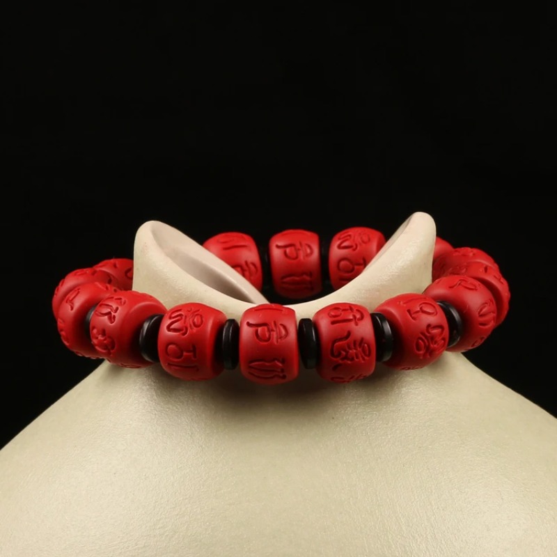 Chinese 13*9MM Beads Red Organ - Bracelet Beaded Men ulasan dan harga