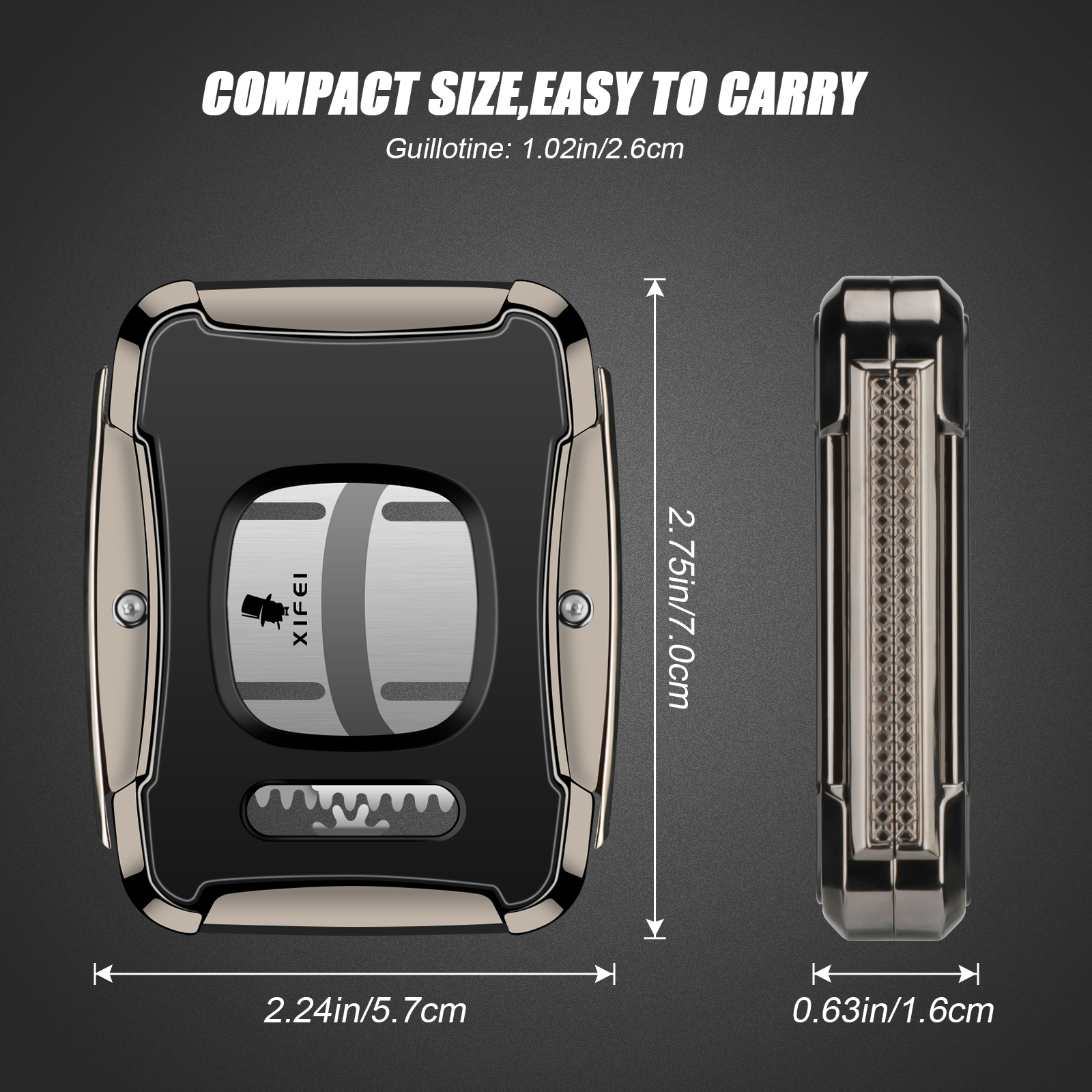 XIFEI Cigar Cutter Guillotine  - Cigar Cutter Set ulasan dan harga