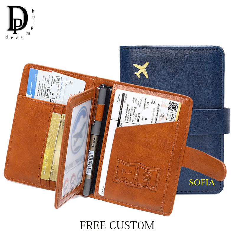 Custom Letters Travel Passport - Men'S Accessories Wallet ulasan dan harga