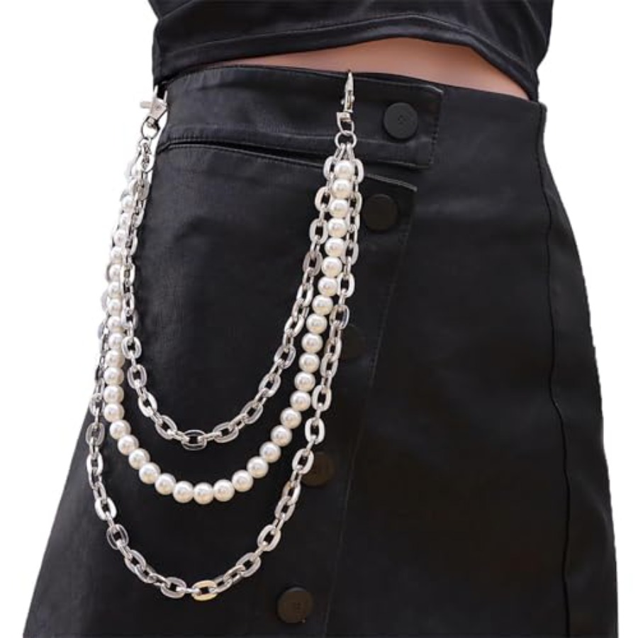Wallet Chain Pants Chains for  - Men'S Accessories For Jeans ulasan dan harga