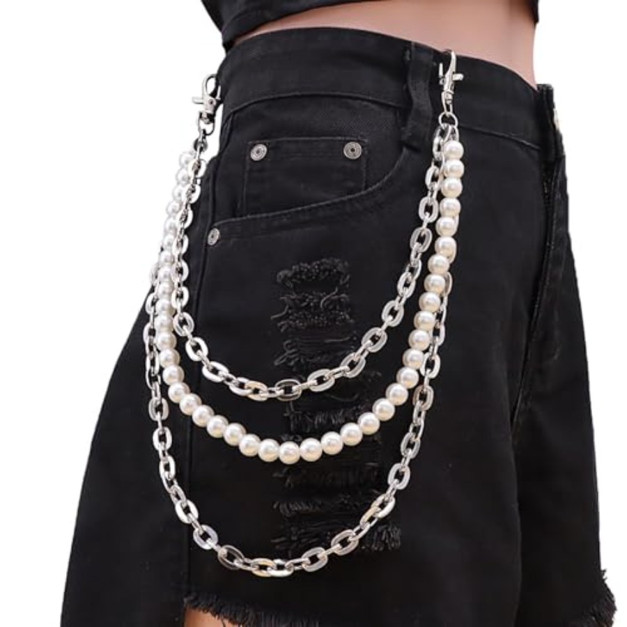 Wallet Chain Pants Chains for  - Men'S Accessories For Jeans ulasan dan harga