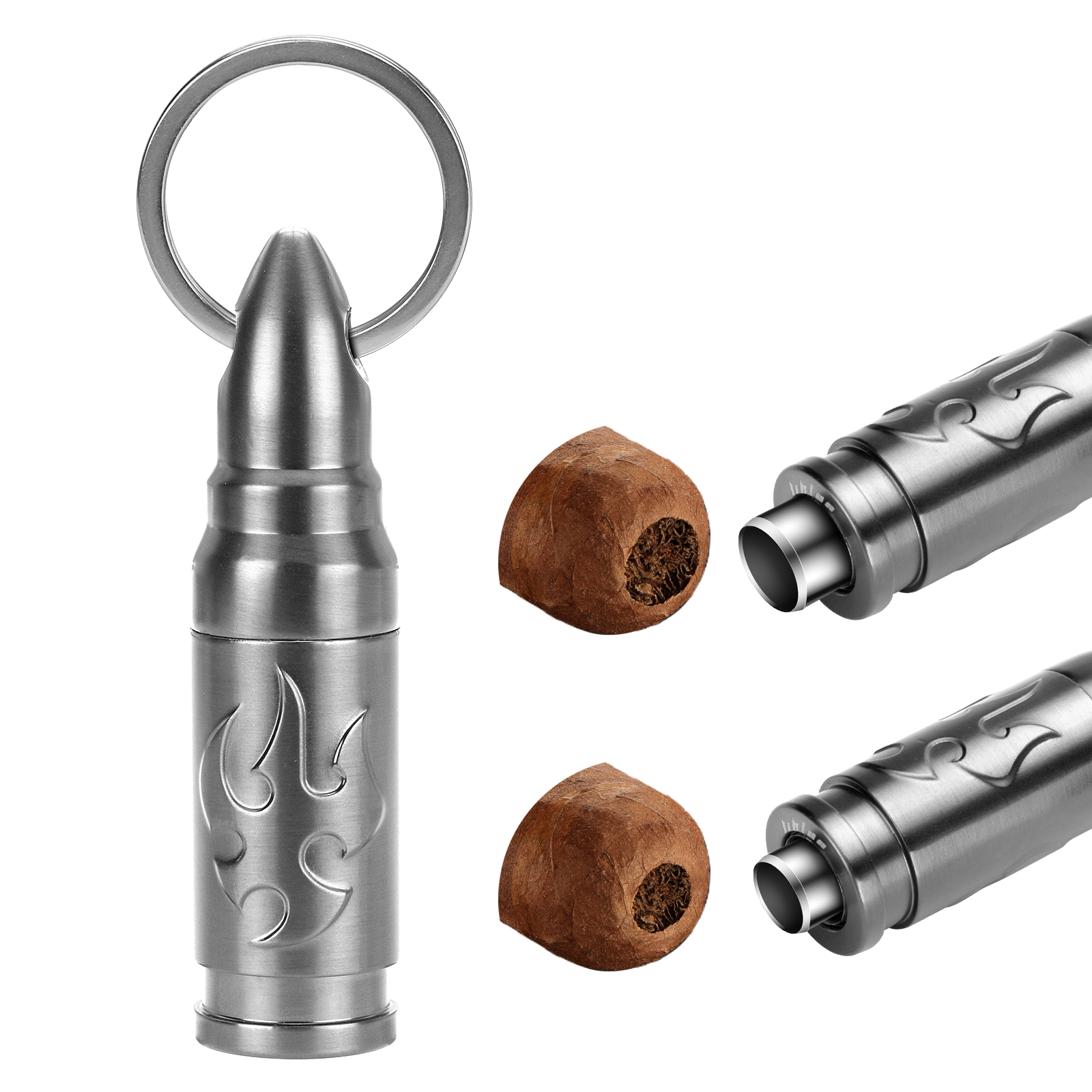 Cigar Punch Cutter Cigar Punch - Cigar Cutter Set ulasan dan harga