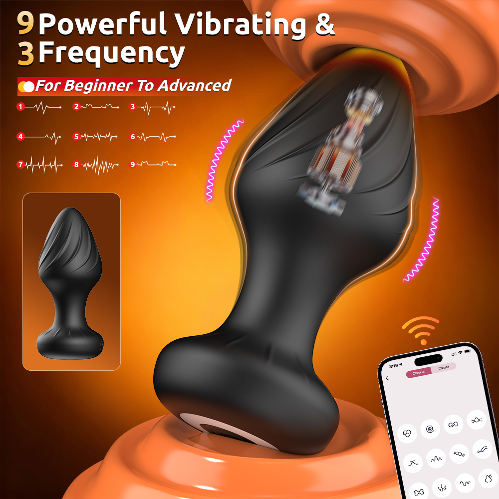 APP Control Anal Vibrator Anal - Men Accessories App ulasan dan harga
