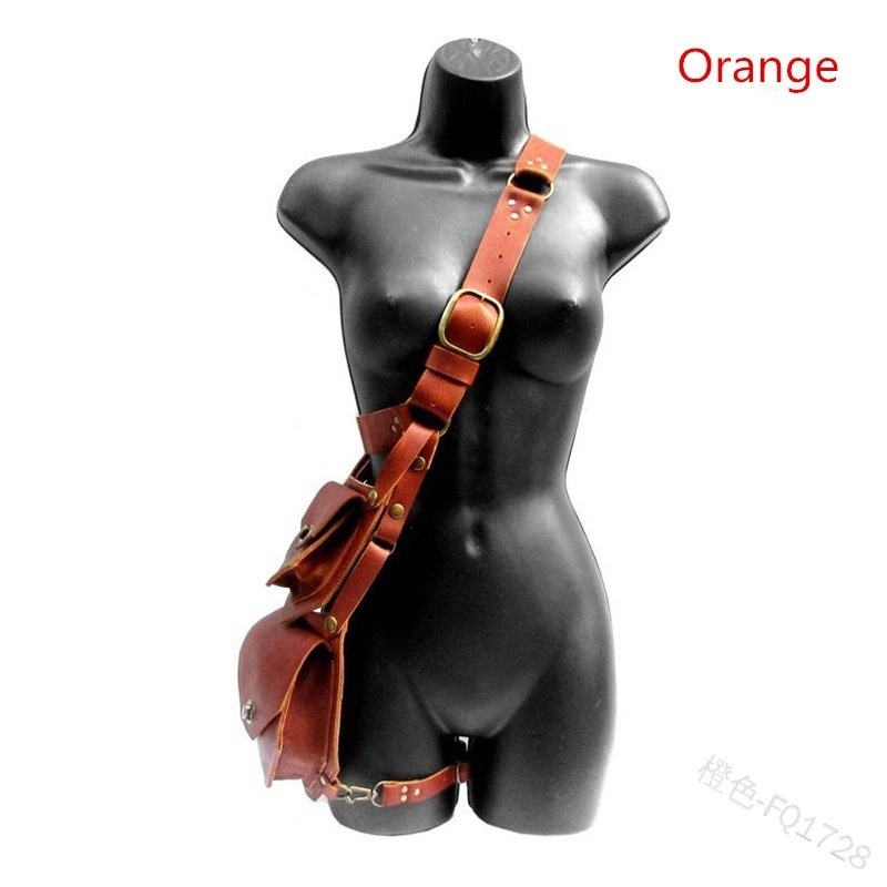 Medieval Pouch Bag Belt Leathe - Men'S Viking Accessories ulasan dan harga