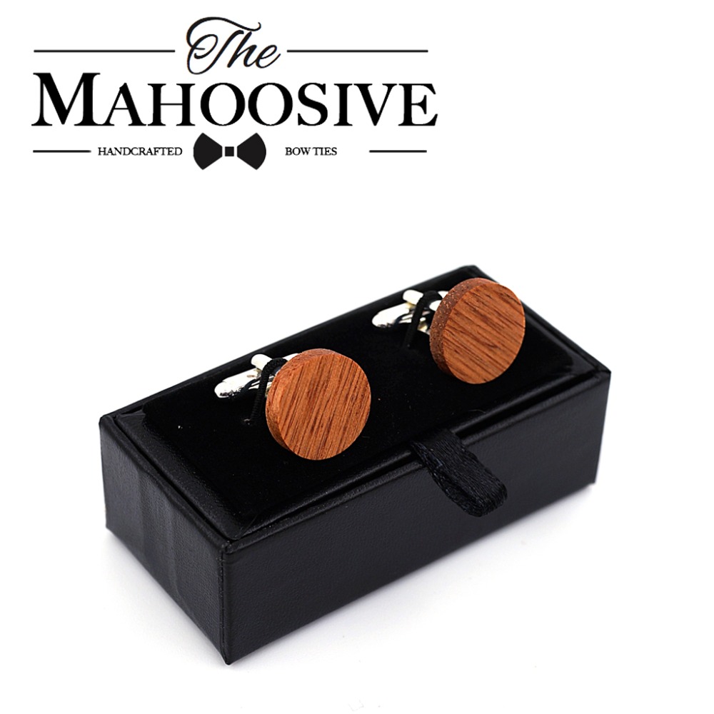 MAHOOSIVE Wooden Cufflinks Wed - Cufflink Box Set ulasan dan harga