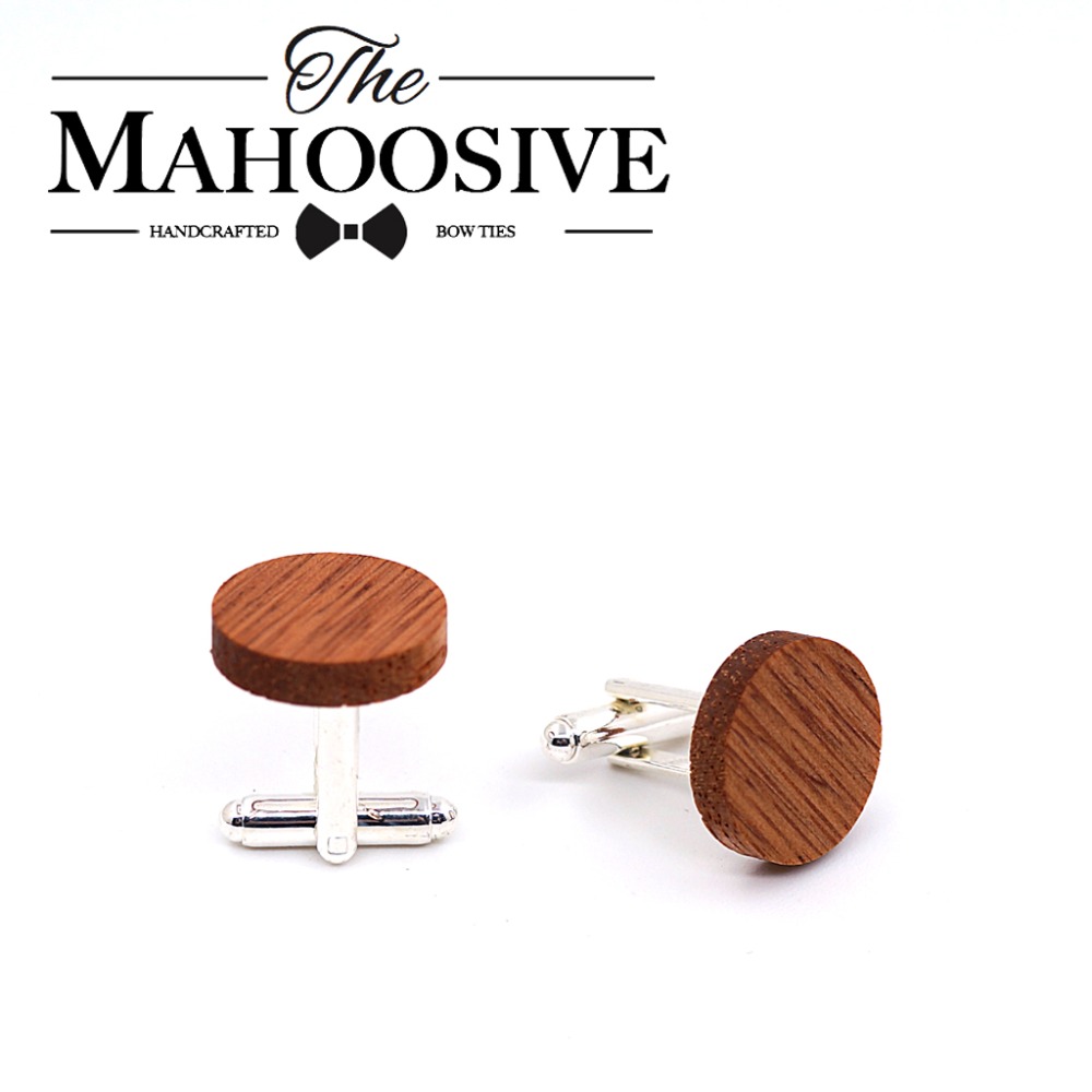 MAHOOSIVE Wooden Cufflinks Wed - Cufflink Box Set ulasan dan harga