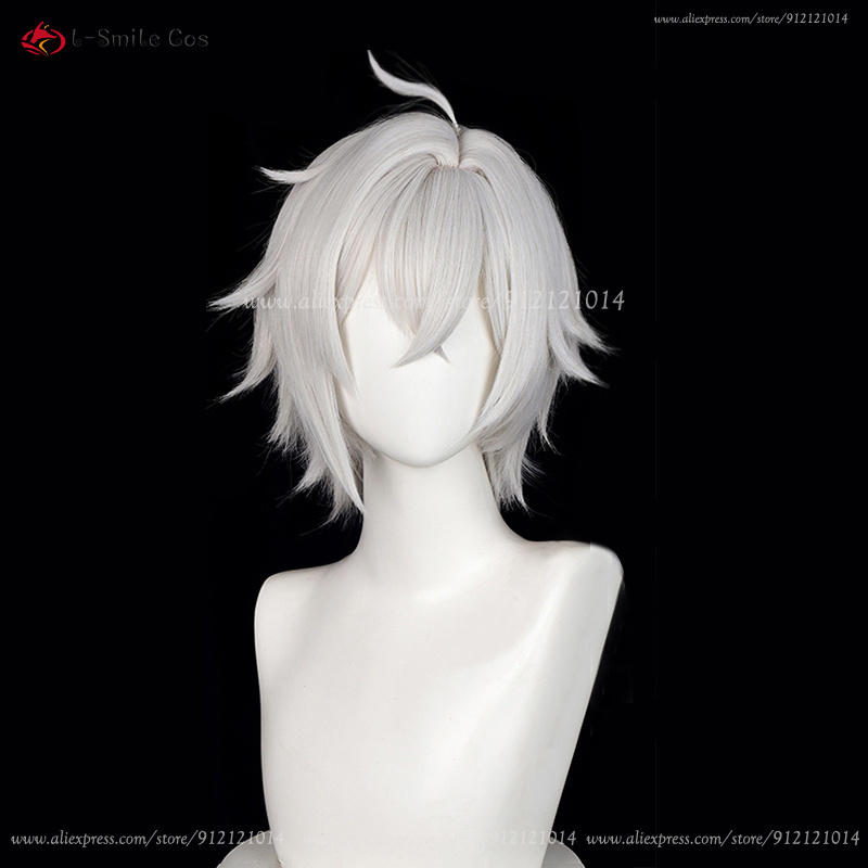ZZZ Seth Lowell Cosplay Wig 30 - Men Accessories In Silver ulasan dan harga