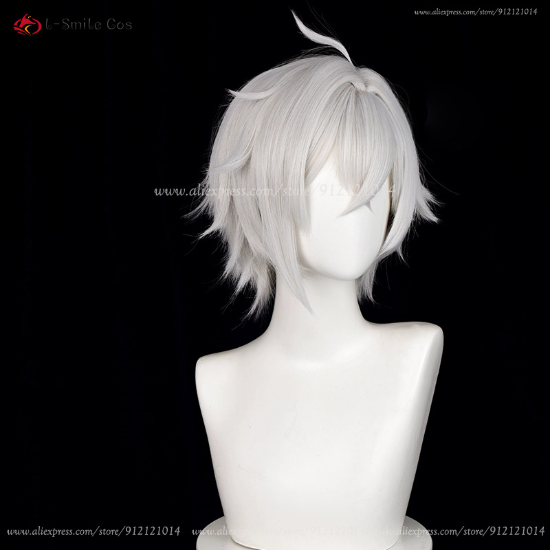 ZZZ Seth Lowell Cosplay Wig 30 - Men Accessories In Silver ulasan dan harga