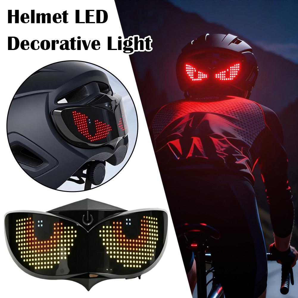 Helmet LED Display Tail Light, - Men Accessories App ulasan dan harga