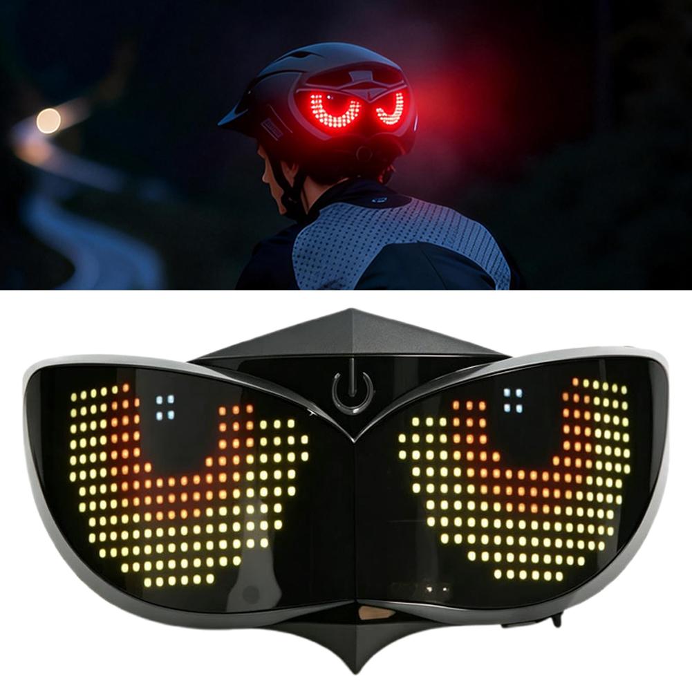 Helmet LED Display Tail Light, - Men Accessories App ulasan dan harga