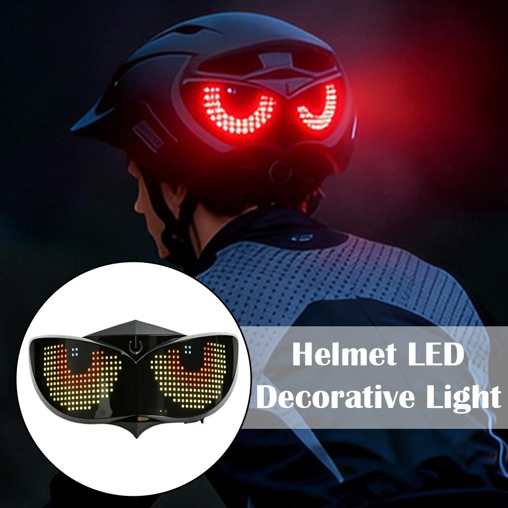 Helmet LED Display Tail Light, - Men Accessories App ulasan dan harga