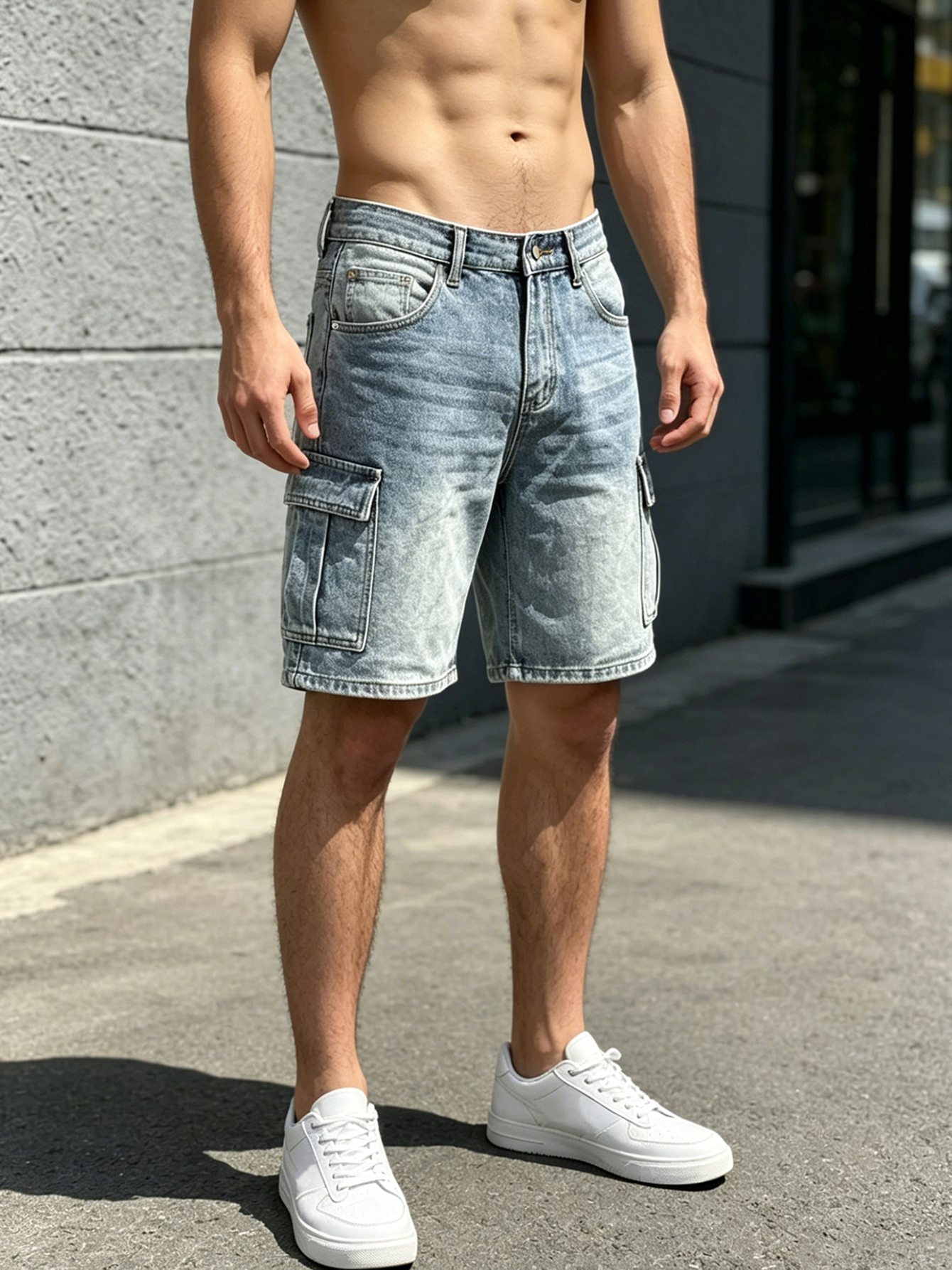 Men Workwear Jeans Denim Pants - Men'S Accessories For Jeans ulasan dan harga