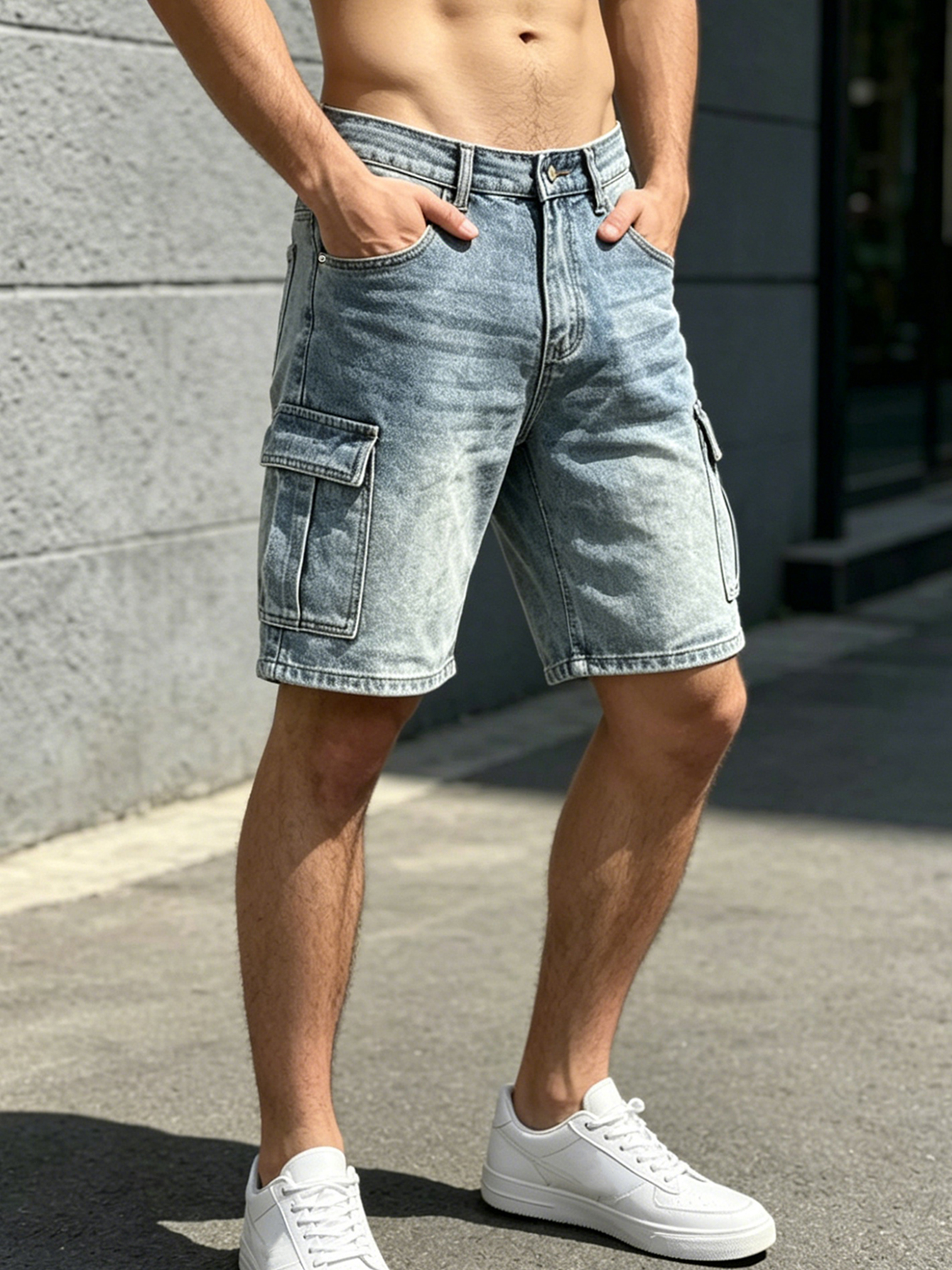 Men Workwear Jeans Denim Pants - Men'S Accessories For Jeans ulasan dan harga
