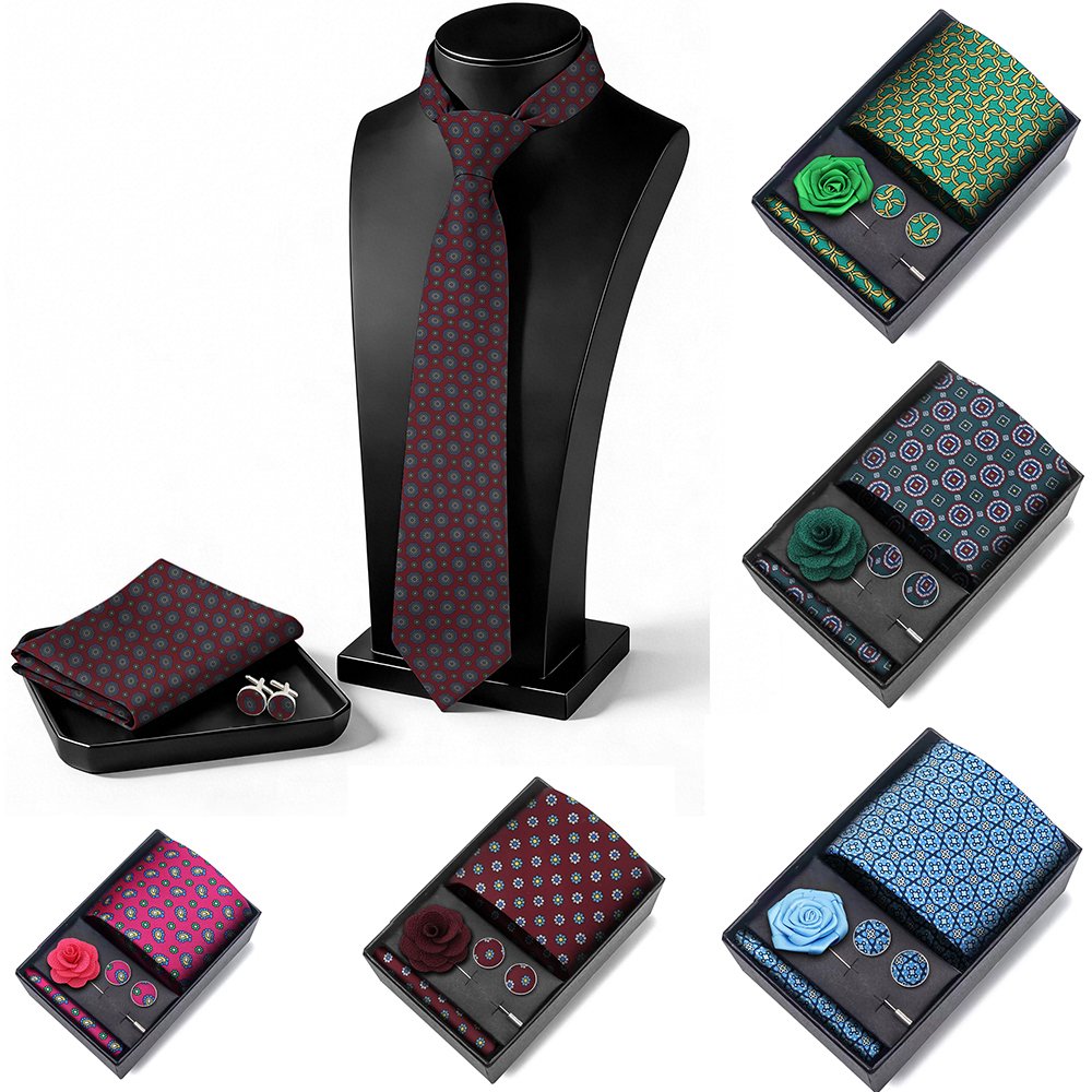 Tie Set For Men Necktie With B - Cufflink Box Set ulasan dan harga