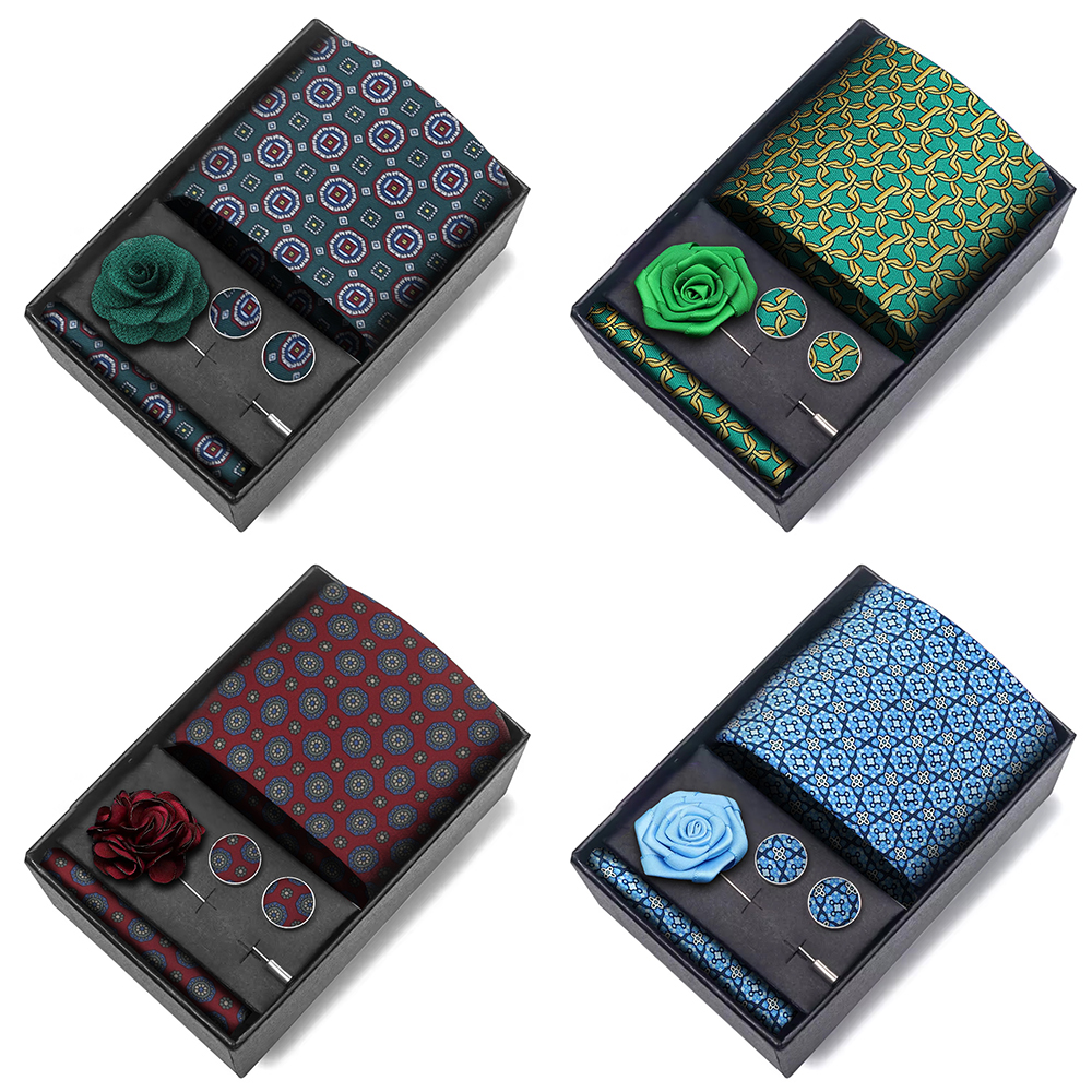 Tie Set For Men Necktie With B - Cufflink Box Set ulasan dan harga