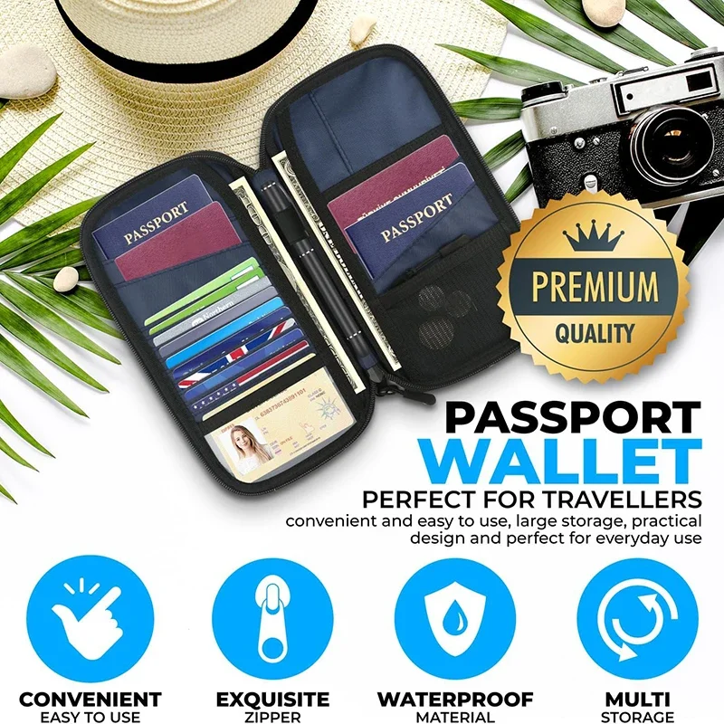 Lightweight Family Travel Pass - Men'S Accessories Wallet ulasan dan harga