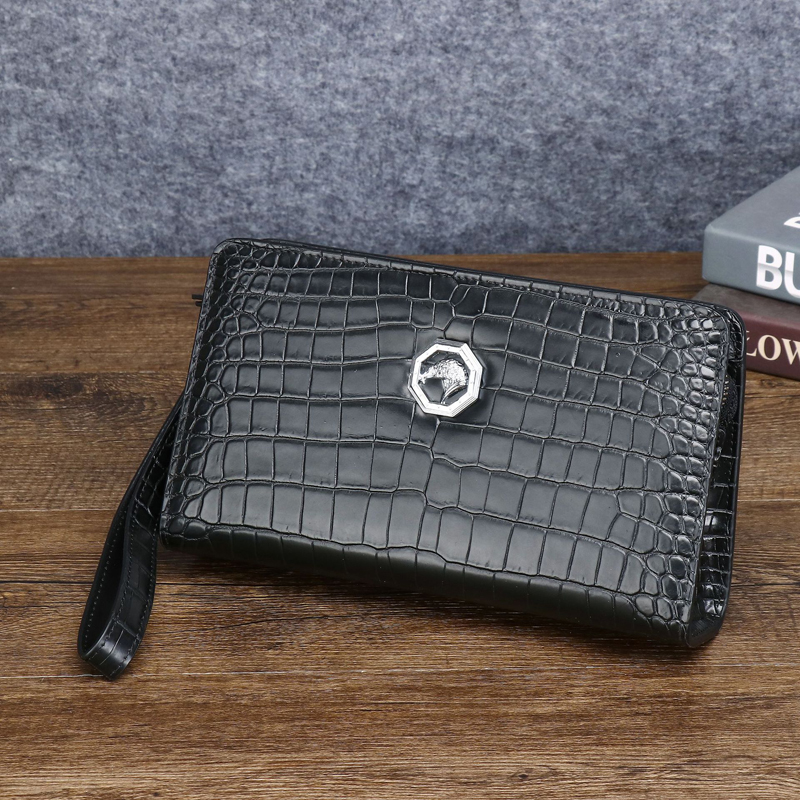 Men's Genuine Leather Clutch B - Men'S Accessories Wallet ulasan dan harga
