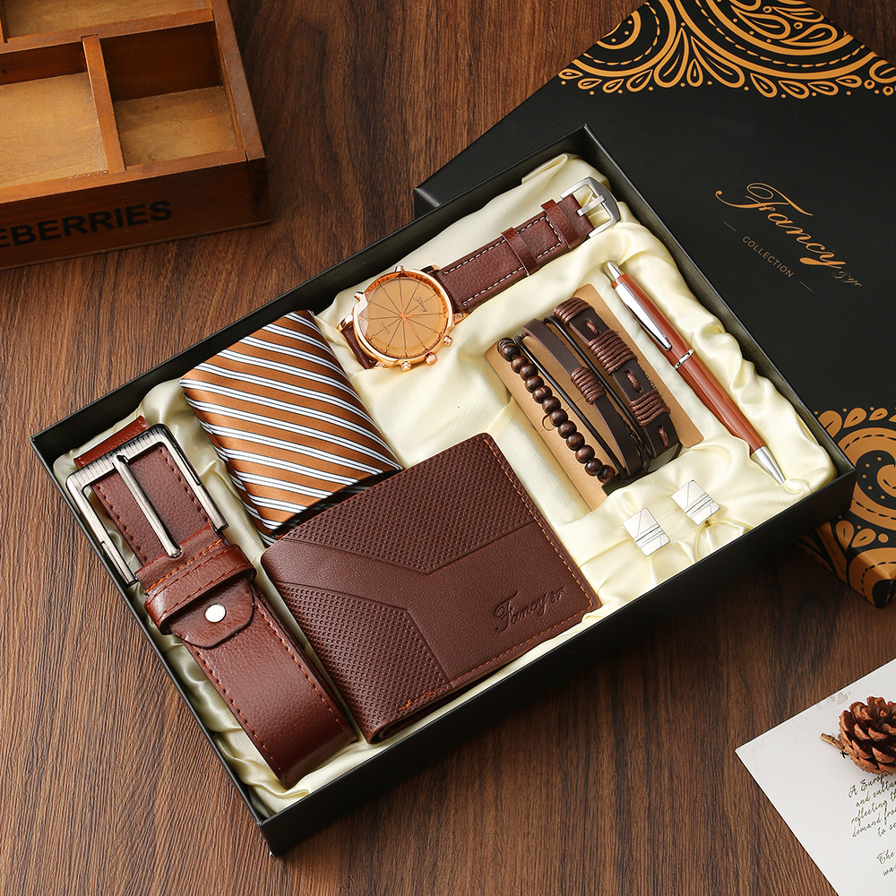 New Men Gift Set with Box Watc - Cufflink Box Set ulasan dan harga