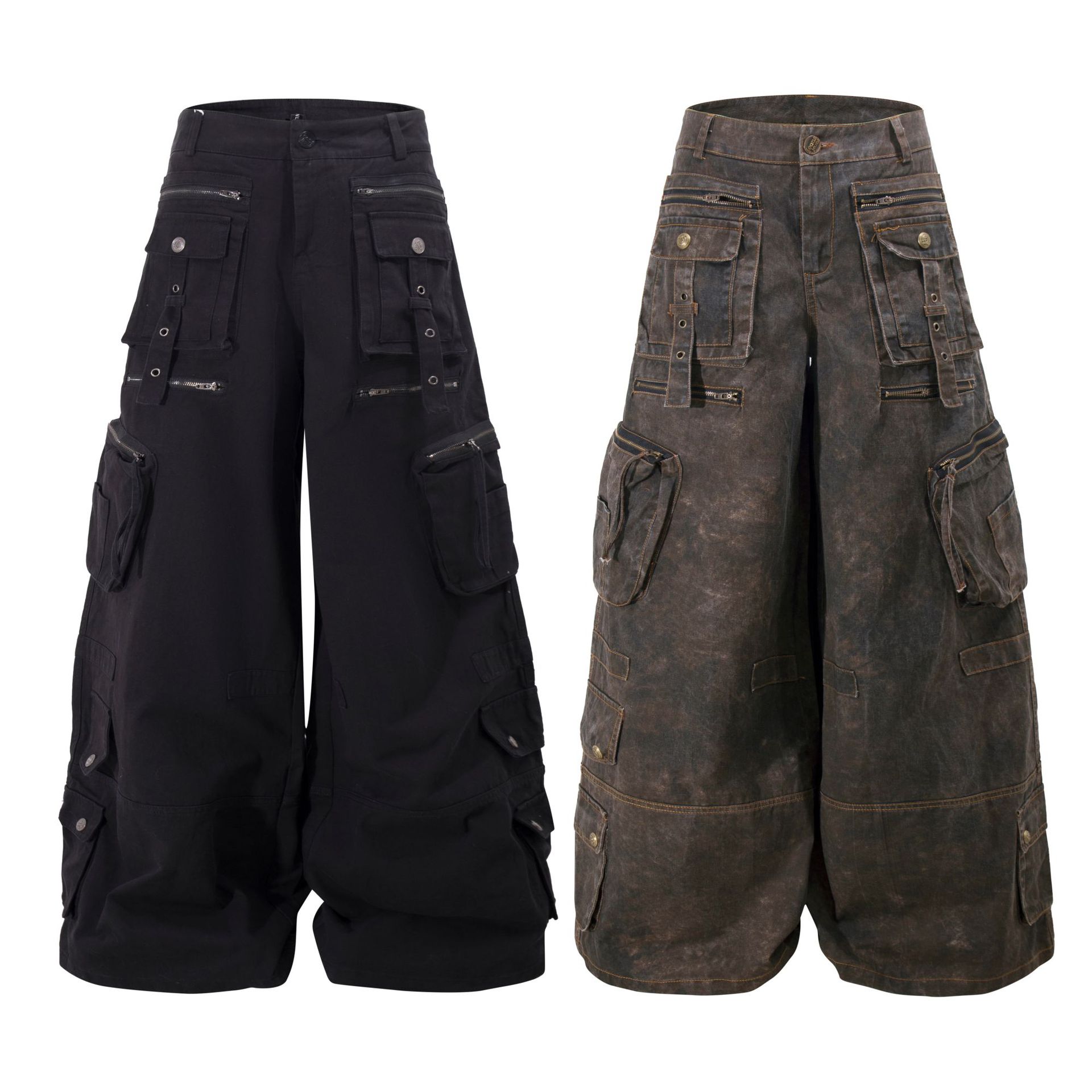 Grunge Techwear Wide Leg Cargo - Men'S Accessories For Jeans ulasan dan harga