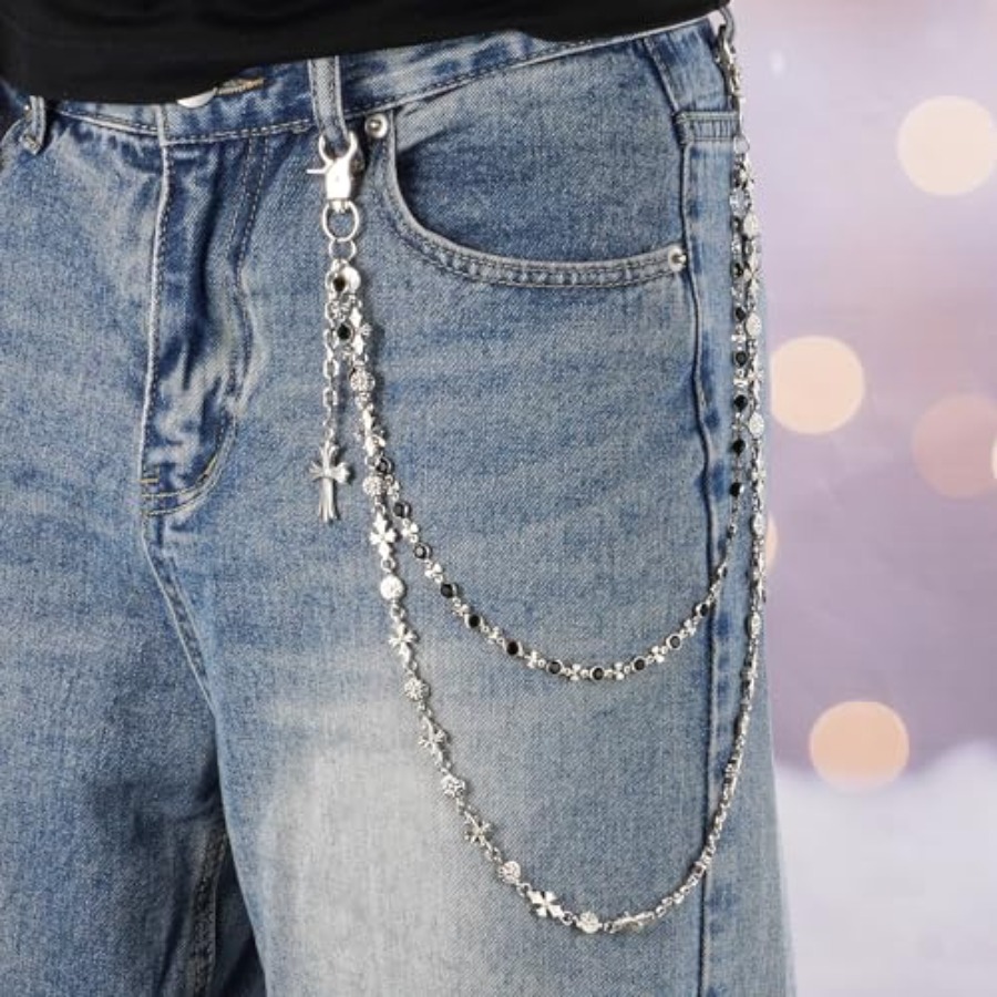 Cross Y2K Vintage Style Trouse - Men'S Accessories For Jeans ulasan dan harga