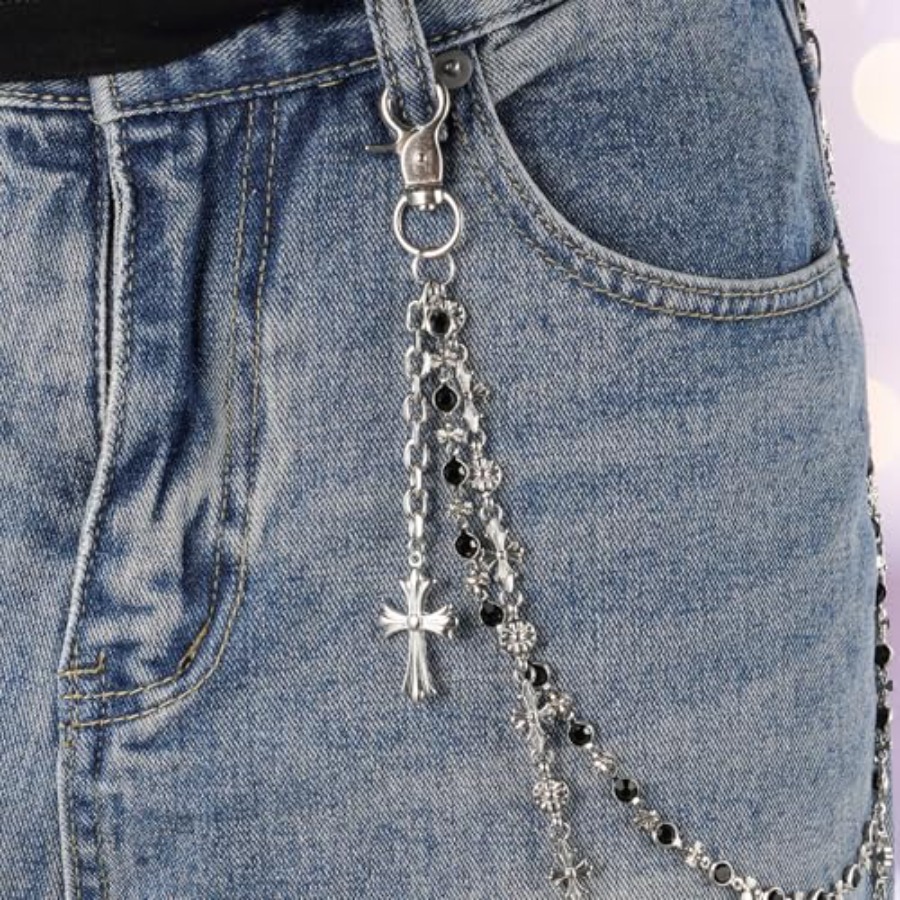 Cross Y2K Vintage Style Trouse - Men'S Accessories For Jeans ulasan dan harga