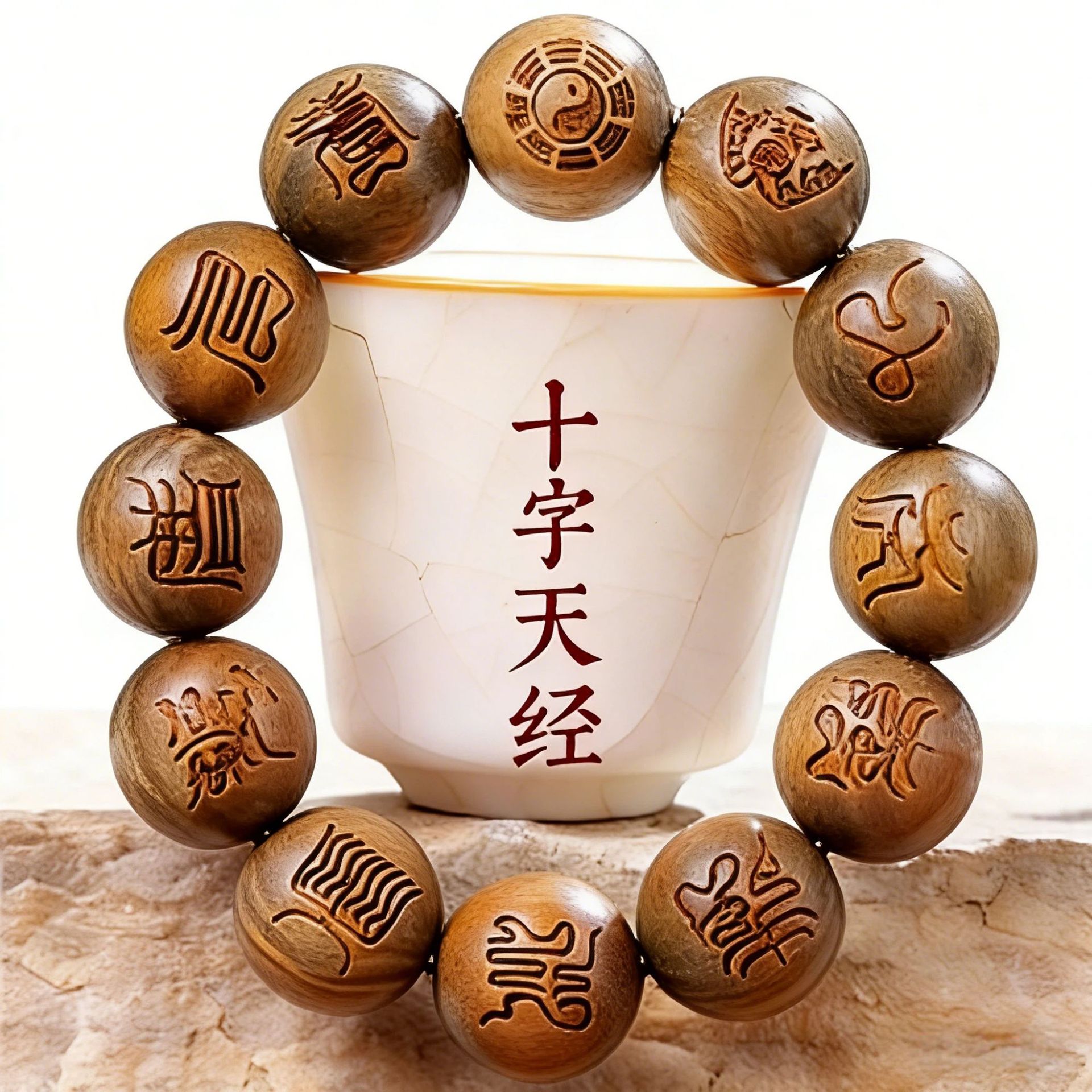 Lucky Luxury Green Sandalwood  - Bracelet Beaded Men ulasan dan harga