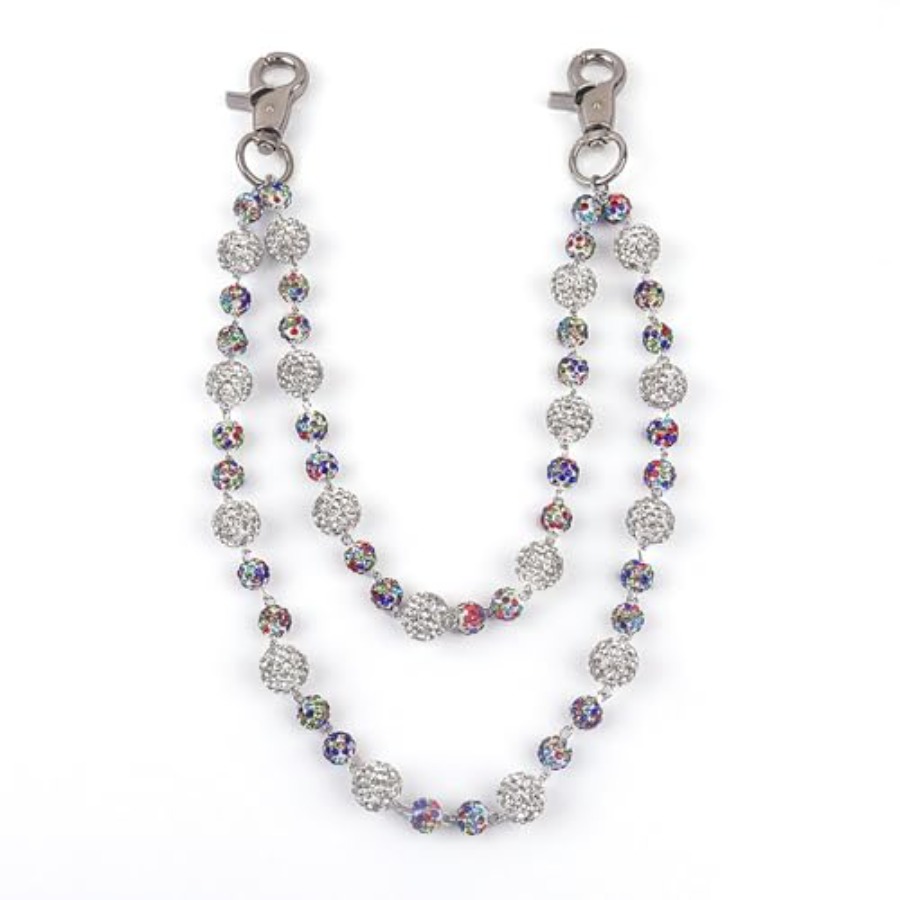 Sparkly Ceramic Beads Waist Ch - Men'S Accessories For Jeans ulasan dan harga