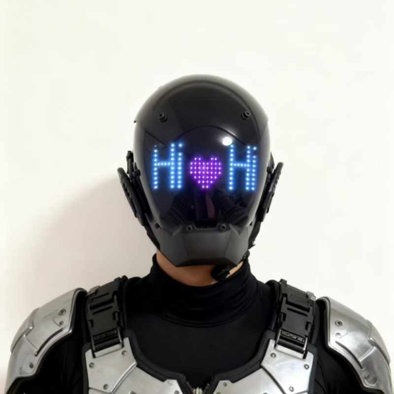 Punk Mask Cosplay for Men,Blue - Men Accessories App ulasan dan harga
