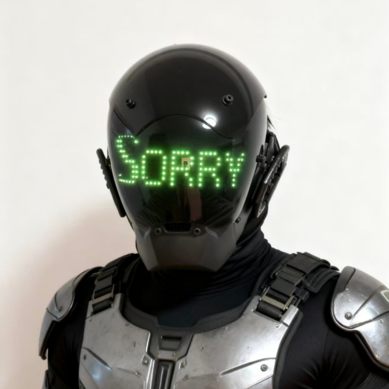 Punk Mask Cosplay for Men,Blue - Men Accessories App ulasan dan harga