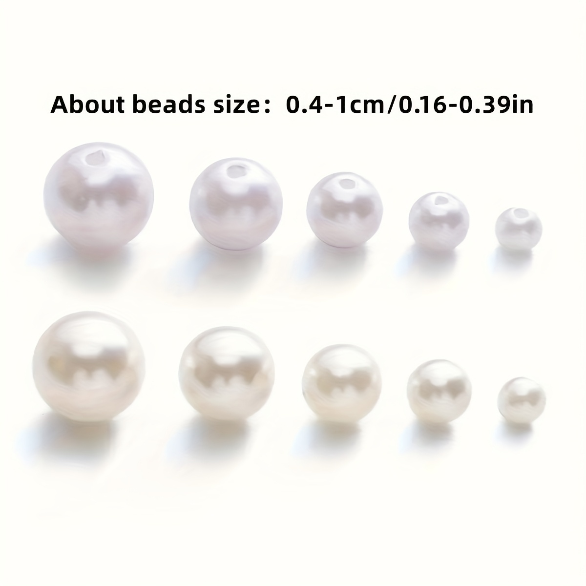1388pcs 4/6/8/10mm  Black, whi - Bracelet Beaded Men ulasan dan harga
