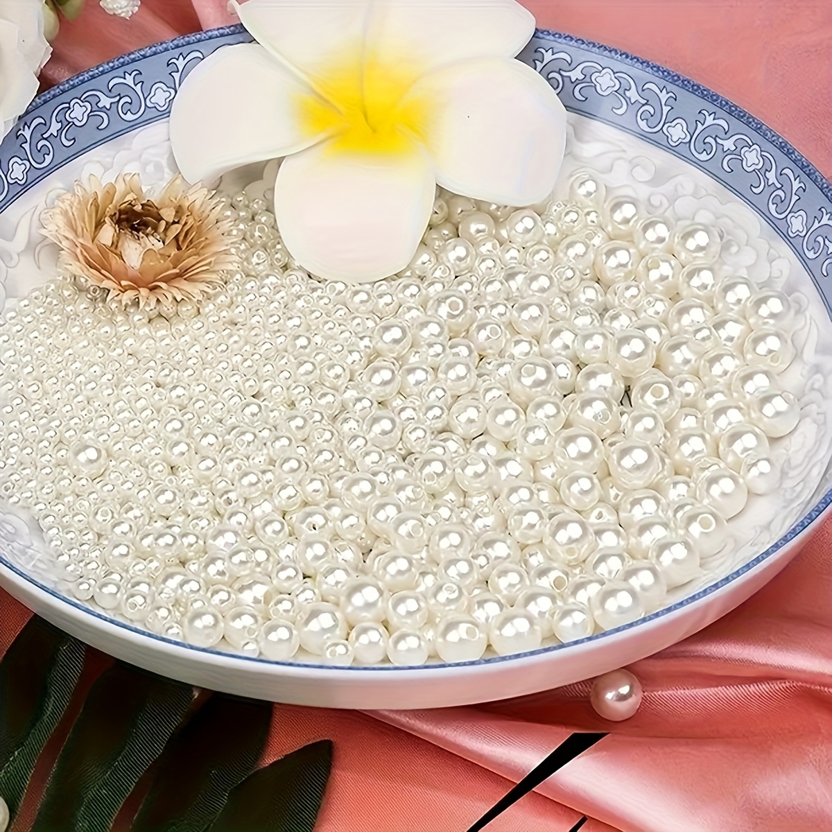 1388pcs 4/6/8/10mm  Black, whi - Bracelet Beaded Men ulasan dan harga