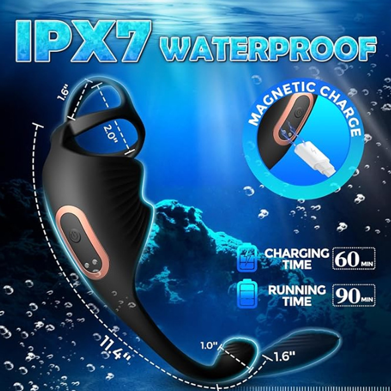 App Control Vibrating Butt Plu - Men Accessories App ulasan dan harga