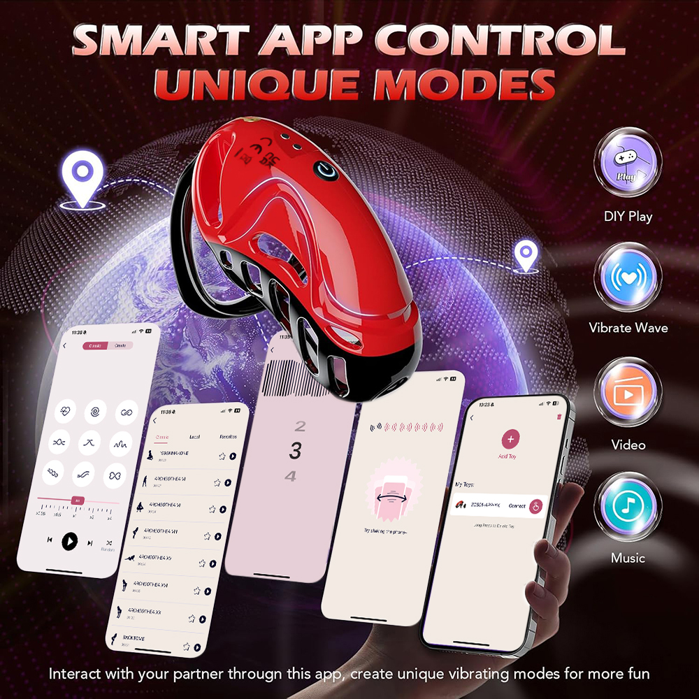 APP Remote Control Male Vibrat - Men Accessories App ulasan dan harga