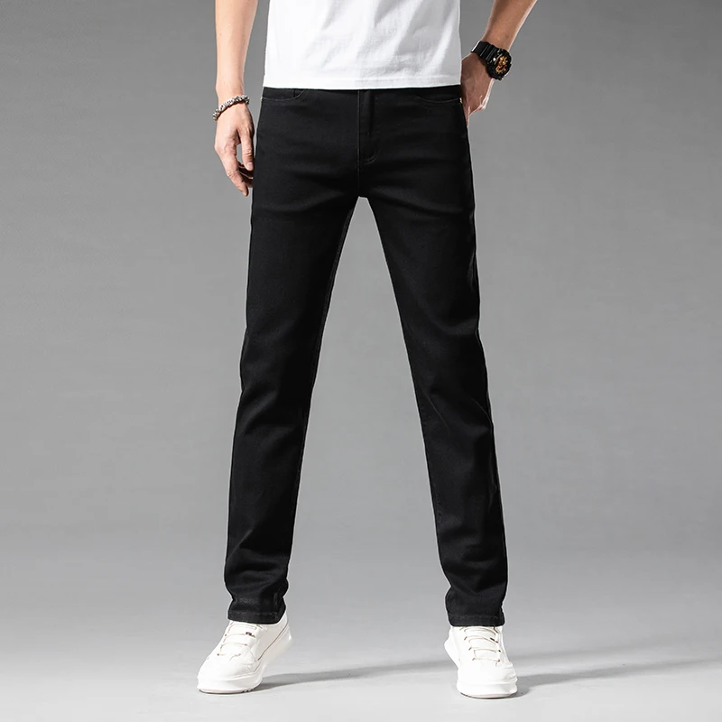 White Summer Men's Slim Jeans  - Men'S Accessories For Jeans ulasan dan harga