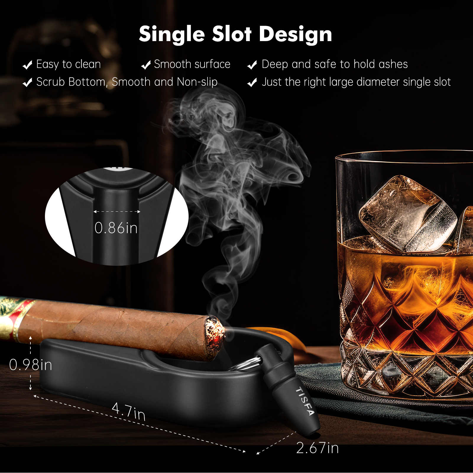 Cigar Ashtray Set, Cigar Punch - Cigar Cutter Set ulasan dan harga