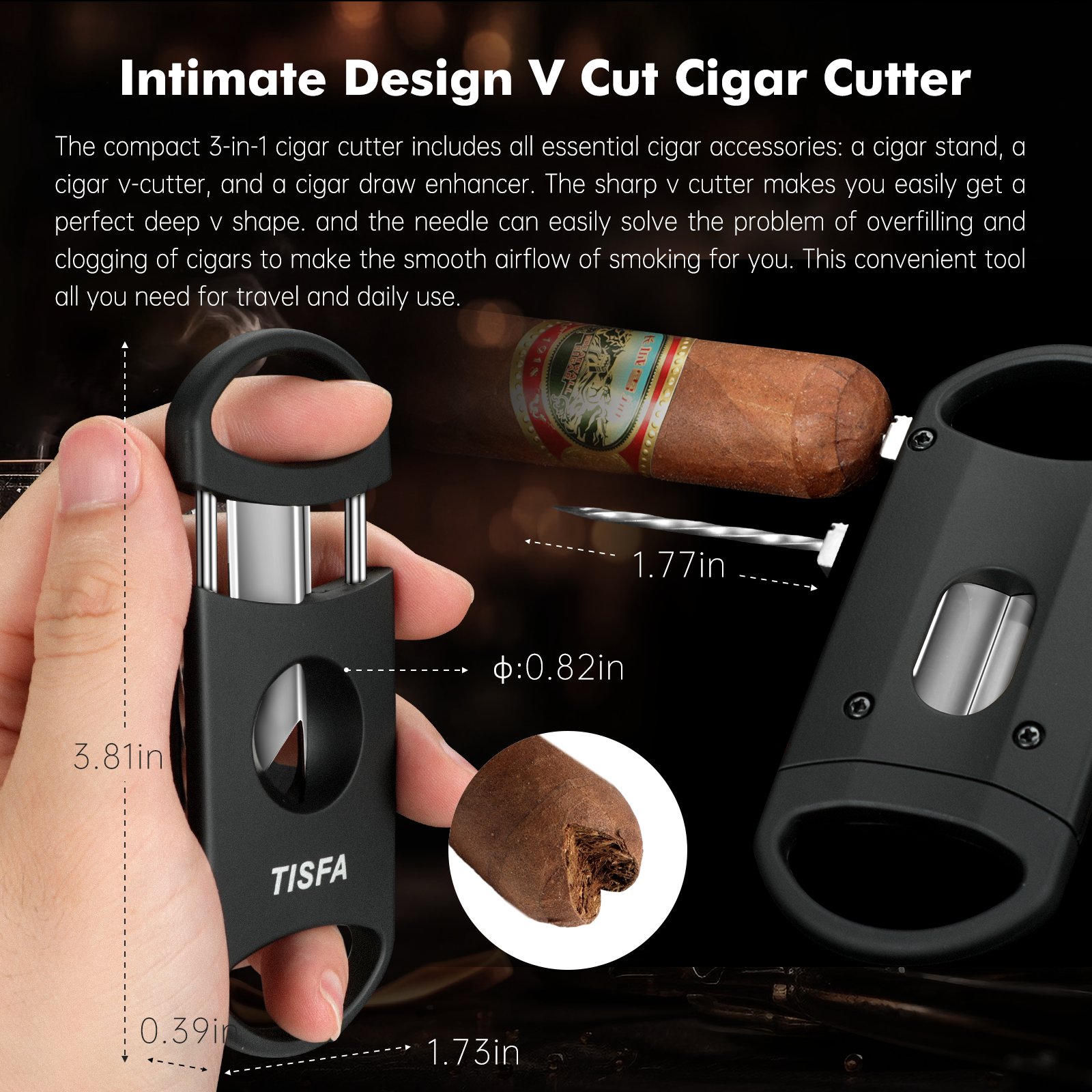 Cigar Ashtray Set, Cigar Punch - Cigar Cutter Set ulasan dan harga