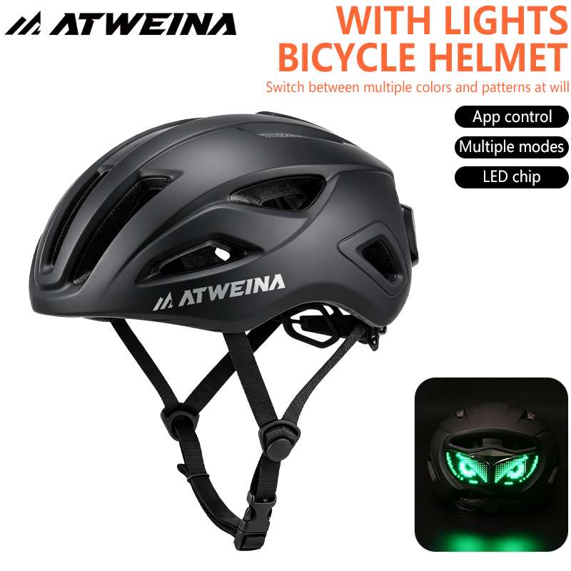 ATWEINA APP Smart Cycling Helm - Men Accessories App ulasan dan harga