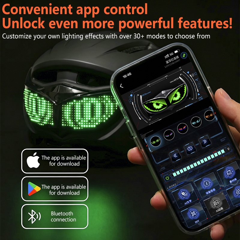 ATWEINA APP Smart Cycling Helm - Men Accessories App ulasan dan harga