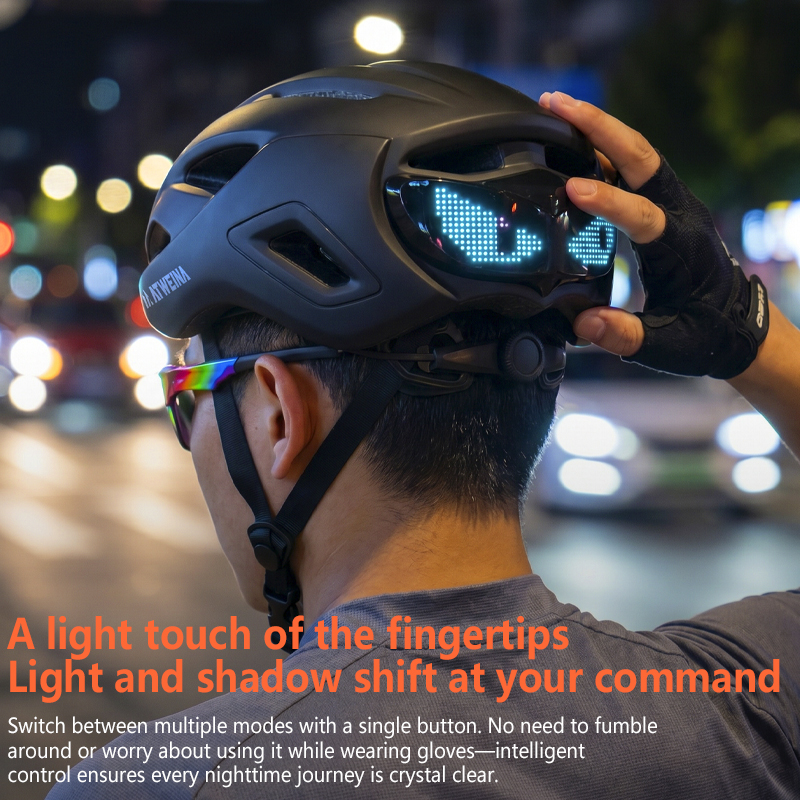 ATWEINA APP Smart Cycling Helm - Men Accessories App ulasan dan harga