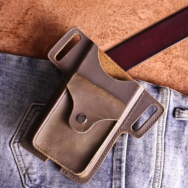 1pcVintage top-grade cowhide f - Men'S Accessories Wallet ulasan dan harga