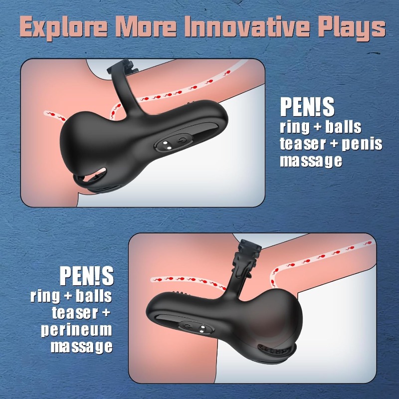 APP Control Mens Penis Ring Vi - Men Accessories App ulasan dan harga
