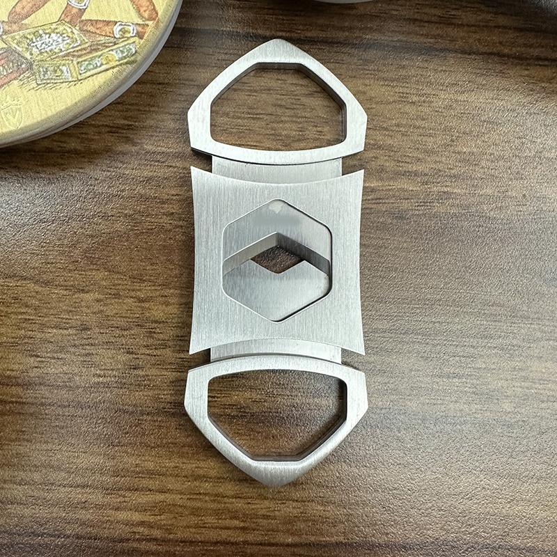 Stainless Steel Cigar V Cut Do - Cigar Cutter Set ulasan dan harga