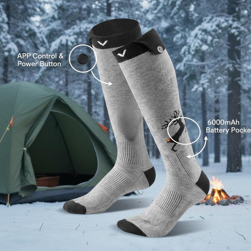 Thermal Footwear 6000mAh Batte - Men Accessories App ulasan dan harga