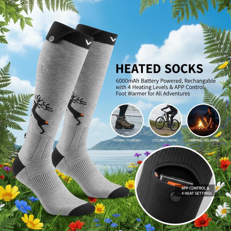 Thermal Footwear 6000mAh Batte - Men Accessories App ulasan dan harga